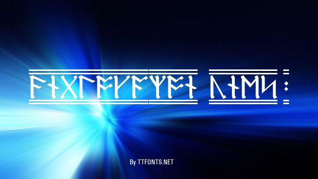 AngloSaxon Runes-2 example